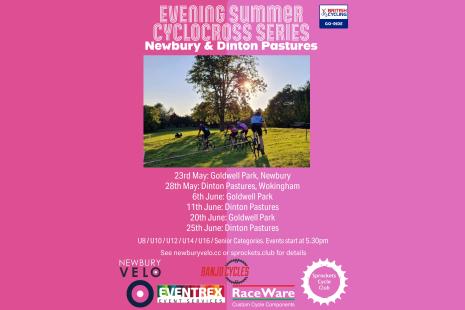 Newbury Velo summer cyclocross series poster
