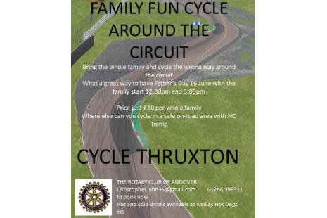 Rotary Club Thruxton Circuit ride 2024